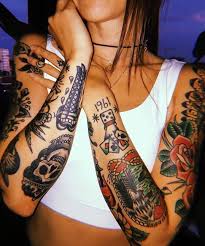 Tattoos Traditional Tattoo Sleeve Sleeve Tattoos For Women Traditional Tattoo