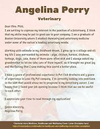Check out these cover letter examples for ideas on how to start your perfect cover letter! Veterinary Cover Letter Samples Templates Pdf Word 2021 Veterinary Cover Letters Rb