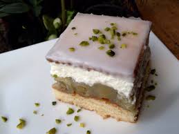Stachelbeer Sahne Schnitten Aus Meinem Kuchen Und Tortenblog Stachelbeerkuchen Kuchen Und Torten Rezepte Stachelbeer Kuchen