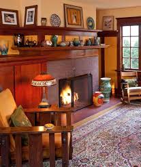 Arts And Crafts Living Room 1906 House Designed By Portland Architect Emil Schacht Craftsman Style Interiors Craftsman Living Rooms Arts And Crafts Interiors