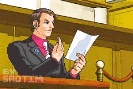 More of Saul Goodman in the Ace Attorney style I made for a commission :  r/AceAttorney