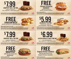 Burger King Coupons Buy One Get One Free Whopper Chicken Sandwich Smoothies More Freebies2deals