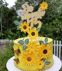For boys and girls, kids and adults, teenagers and toddlers, preschoolers and older kids at school. Sunflower Cakes Party Decoration Ideas Facebook