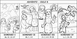 Adviento Catequesis Adviento Dibujos