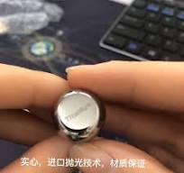 Titanium Mini Gourd Solid Pendant Car hoist keychain Key ...