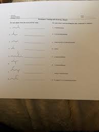 In this alkanes worksheet, students name 12 molecules given the organic structure drawings including the carbon atoms. Solved Worksheet Naming And Drawing Alkanes For Each Alk Chegg Com
