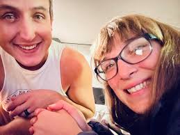 Settling in for the night! Kinda stoked about our new boots! Kinda feelin'  like we wanna love