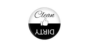 They are not made to resemble. Dick Smith Clean Dirty Dishwasher Magnet Sign Indicator Black White Thumb Collectables Magnets