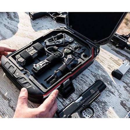 Vaultek LifePod 20 Full-Size Lockable Weather Resistant Portable Case with Built-In Lock, Backlit Keypad, Steel Security Cable, & TSA Compliant