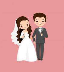 Download high quality bride and groom cartoons from our collection of 42,000,000 cartoons. Cute Bride And Groom With Flower Hexagon Arch In The Natural Bride And Groom Cartoon Wedding Illustration Wedding Couple Cartoon