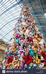 Image Result For Christmas Tree Made Of Plush Toys Christmas Tree Christmas Christmas Decorations