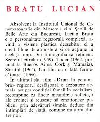 You'll forget him in the course of time. Regizori Romani De Film De A Lungul Timpului Altmarius