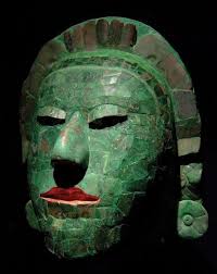 Mascara de jade maya Museo Nacional de Antropologia de Mexico