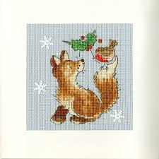 Cross stitch has been around since the time that young ladies learned to sew at their mothers knees. Bothy Threads Christmas Friends Margaret Sherry Cross Stitch Kit