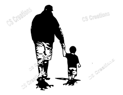 Like Father Like Son Silhouette Svg Png Pdf In 2021 Father Tattoos Kids Silhouette Father And Son