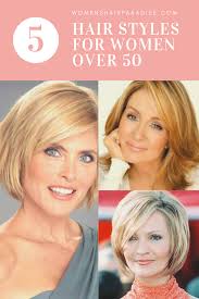 Top 5 Hair Styles For Women Over 50 Women S Hair Paradise Hair Styles For Women Over 50 Medium Length Hair Styles Thick Hair Styles