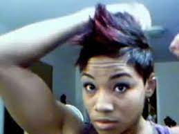 Lip piercing and spiky hairstyle. Tutorial Short Spiked Hair No Heat Youtube