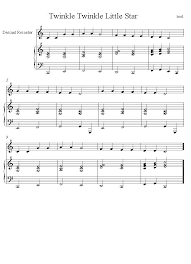 Twinkle Twinkle Little Star Sheet Music For Recorder Sheet Music Trumpet Music Saxophone Music