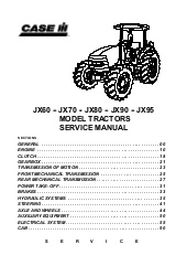 Case Ih Jx90 Tractor Service Repair Manual