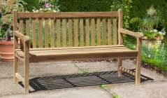 An outdoor bench in your garden or patio can serve as a space for entertaining guests or as a nook for relaxing. Garden Bench Seats Hardwood Garden Benches Corido