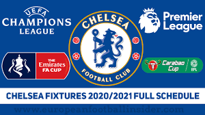 Liverpool premier league fixtures manchester united premier league fixtures arsenal premier league fixtures chelsea premier league fixtures. Chelsea Fixtures 2020 2021 Full Schedule Epl Champions League
