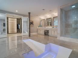 A sunken tub is a bathtub design that eliminates the traditional structure of the bathtub above the sunken tubs also offer a level of customization that helps to avoid the potentially restrictive nature of. Vanilla Ice Project Custom Walk In Concrete Bathtub Transitional Bathroom Miami By Thiel Studios