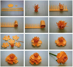 How To Make 10 Different Flower Craft Tutorials Step By Step K4 Craft 3d Paper Flowers Paper Flower Tutorial Flower Crafts