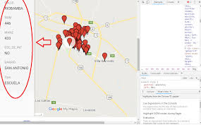 Can I Extract Embedded Google Maps Data From This Webpage Geographic Information Systems Stack Exchange