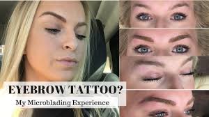 In the process of microblading, a trained esthetician uses a tool known as a by taking these steps while searching microblading near me, you'll help ensure a painless and easy experience where you get the results you desire! Eyebrow Tattoo My Microblading Experience Youtube