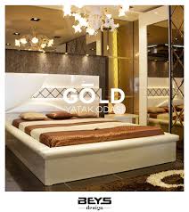 Yatak Odalarinda Etkileyici Ambiyans Ferahlik Ve Stil Gold Yatak Odasi Beys Design De Yatak Yatak Odasi Yatak Odasi