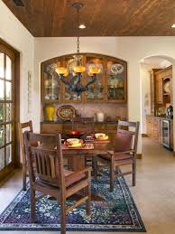 We have chosen dark, masculine tuscany furniture for this space. Tuscan Dining Room Has Old World Charm Hgtv