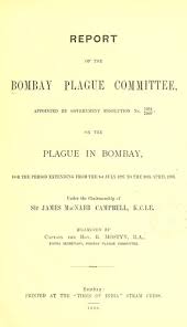 Bombay Plague Committee, appointed ...