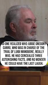 Judge Gregory Carro Luigi