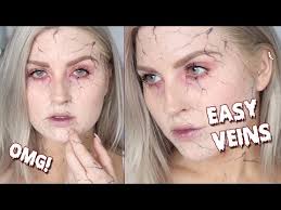 zombie veins makeup tutorial