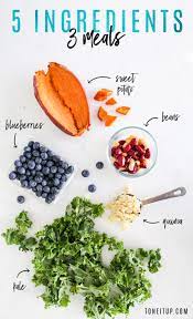5 Ingredients 3 Meals Breakfast Lunch And Dinner Yup Simple Healthy Recipes From Tone It Up Easy Healthy Recipes Healthy Easy Healthy