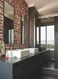 Idees Deco Pour Salle De Bains Design Et Moderne Salle De Bain Design Salle De Bains Brique Idee Deco Salle De Bain