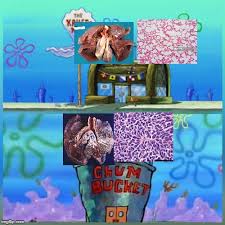 Krusty Krab Vs Chum Bucket Memes Gifs Imgflip
