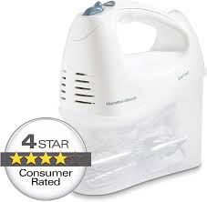 Hamilton beach® products are thoughtfully designed to make your life easier— from preparing delicious meals effortlessly to making your clothes look their best. Buy Hamilton Beach 6 Speed Electric Hand Mixer Beaters And Whisk With Snap On Storage Case White Online In Hong Kong B001ch0zle