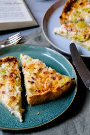 Rezept Quiche Lorraine Mit Lauch Bergkase Und Speck