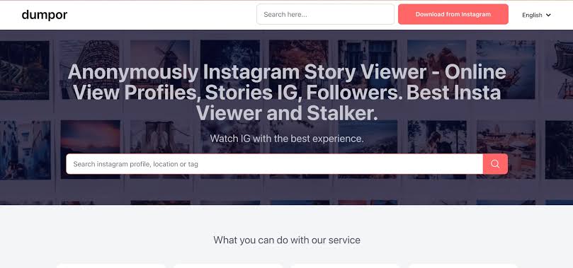 Dumpor Instagram Viewer: View Stories & Profiles Anonymously
