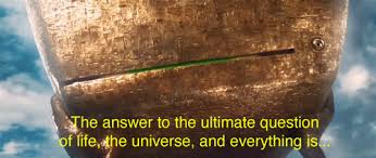 The Ultimate Question Of Life The Universe And Everything Answer Https Encrypted Tbn0 Gstatic Com Images Q Tbn 3aand9gcrugdgkdx Eakrupmmthw7uqlod0nmc5n18oa Usqp Cau