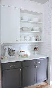 Dove gray is on the lighter end of the gray spectrum, resembling a foggy morning sky or (you guessed it!) the delicate wings of a dove. Kitchen Cabinet Colors Before After The Inspired Room Kitchen Cabinet Colors Painting Kitchen Cabinets Kitchen Cabinets