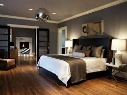Putting a dark color on a wall makes it advance visually; Home Architec Ideas Bedroom Paint Ideas With Dark Furniture