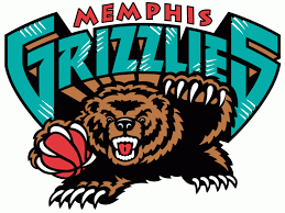 Memphis Grizzlies Primary Logo 2002 A Bear Holding Basketball With Memphis Grizzlies Writt Memphis Grizzlies Basketball Memphis Grizzlies Sports Team Logos