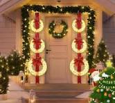 AWQM 3-Piece Lighted Christmas Reindeer, Christmas Deer Family Set with 230  LED Lights, Indoor Outdoor Christmas Holiday Decoration for Yards Garden ...
