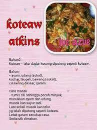 Get your customized keto diet plan now! Resepi Menu Diet Telur
