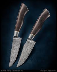 Bird And Trout Knife Twisted Sisters By Haley Desrosiers Ms Twisted Sisters Bird Trout Knives By Haley Desrosiers Ms Batsauce Damascus With A Facas Artesanais Cutelaria Facas