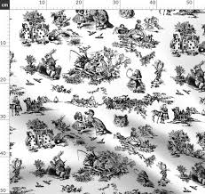 Toile wallpaper brings a luxurious and romantic look to walls. Alice Black Toile De Jouy Large Spoonflower