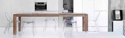 In solid oak wood, glass, marble & white high gloss. Modern Extendable Dining Tables Rouse Home