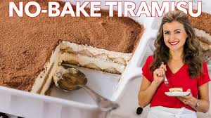 Looking for the best desserts to make and share in hot weather? Easy Tiramisu Cake No Bake Dessert Youtube